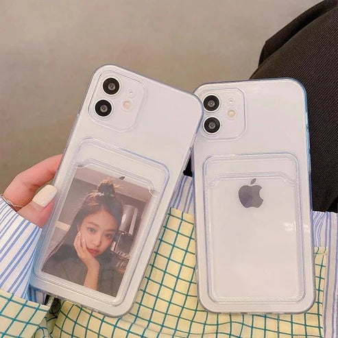 CLEAR CARD CASEđź–¤