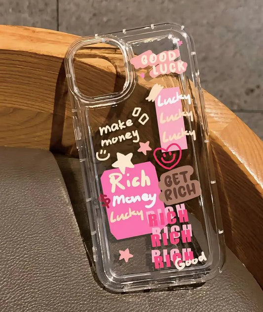 Transparent Customise  Phone case